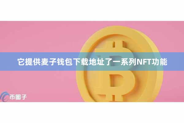 它提供麦子钱包下载地址了一系列NFT功能